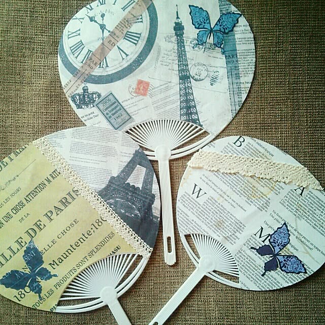 リメイク うちわのおしゃれなアレンジ・飾り方のインテリア実例RoomClip ルームクリップ