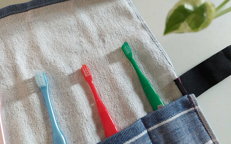 頂き物のタオルの使い方コツコツ のんびり 収納