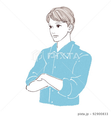 男は腕を上げたアイコン ベクトル グリフ ピクトグラム イラストで開いた手のシンボルを持つ男性人Premiumベクトル素材