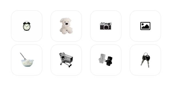 素材配布中 ふわふわアプリアイコン iPhone & Android用 1,205選WidgetClub