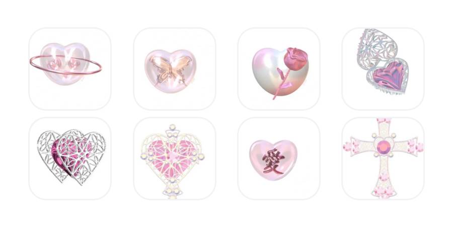 素材配布中 かわいい アプリアイコン DGVgB3u5gtut0IVWAIJoiPhone & Android用 by ColdSnow4073WidgetClub