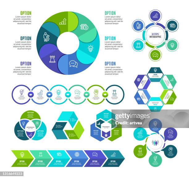 マインドフルネス等尺性インフォグラフィックフローチャートイラスト素材透過、PNGフリー画像ダウンロード - Pngtree