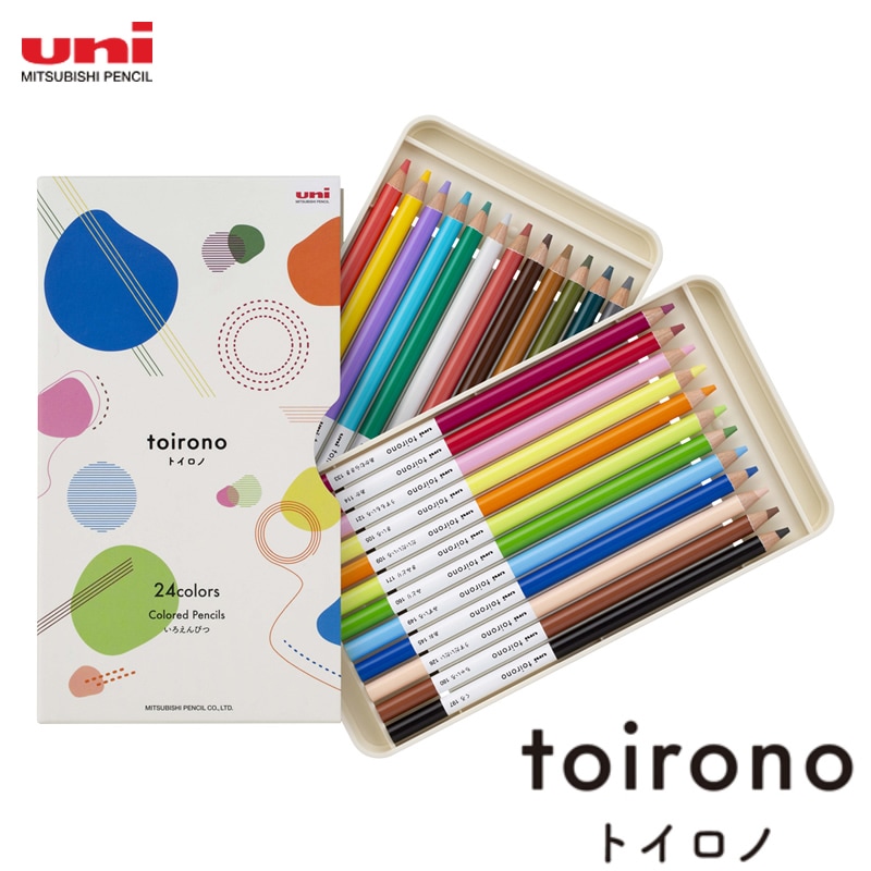 三菱鉛筆 ポリカラー 色鉛筆 36色セットゆめ画材