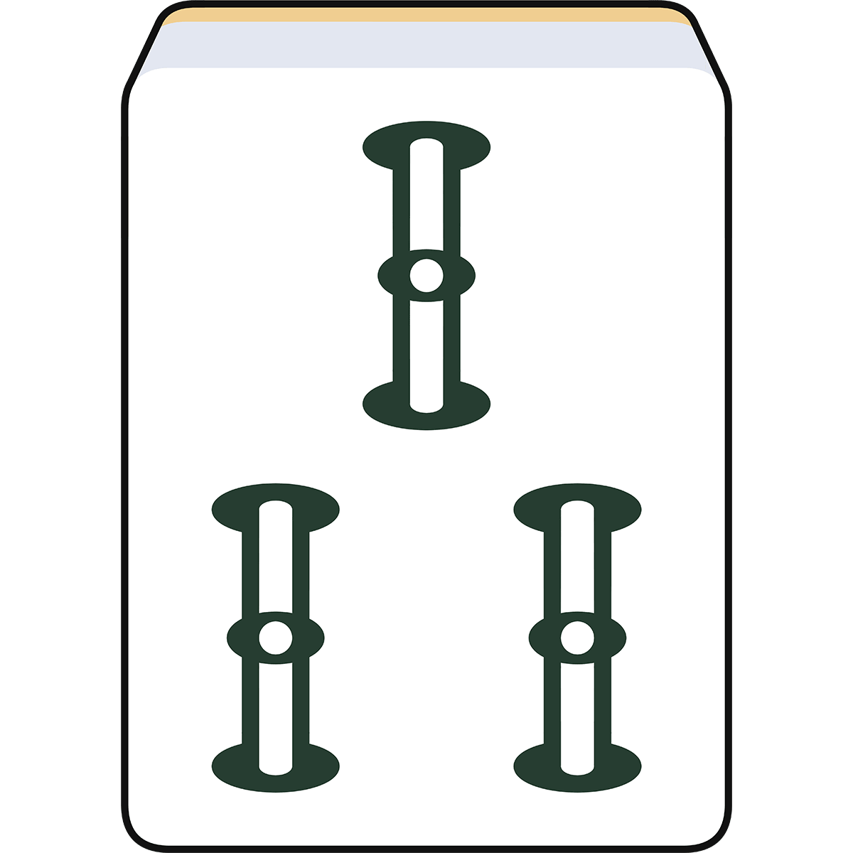 マージャン牌・字牌の無料イラストAI・EPSの無料イラストレーター素材なら無料イラスト素材.com