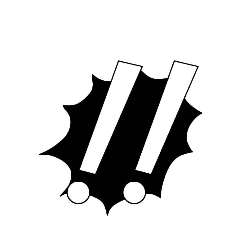 ビックリマーク！ Icon_B1003-無料イラスト・アニメーション素材TELOPICT.com