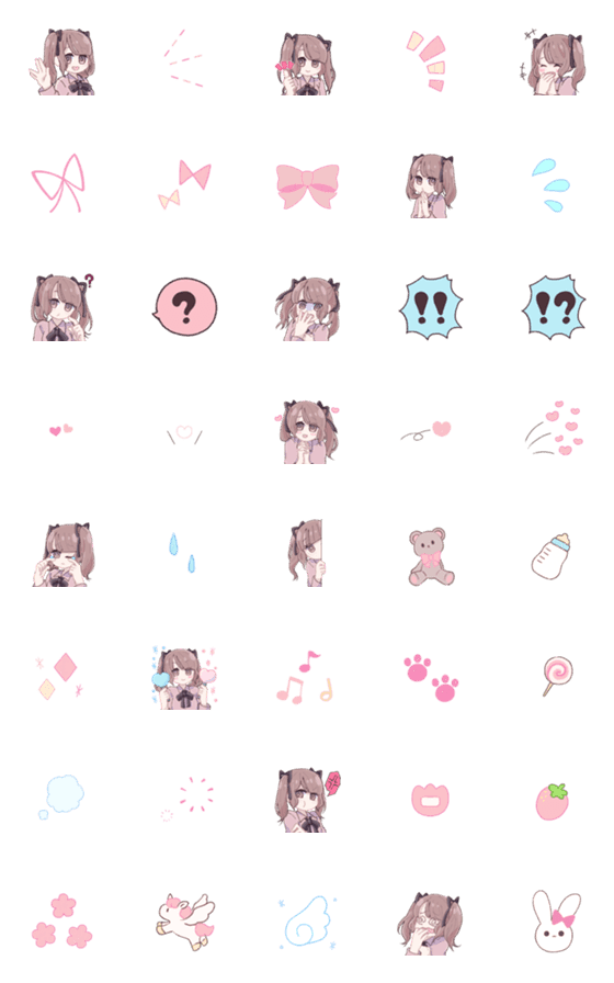 推しの量産型スタンプLINEスタンプmin