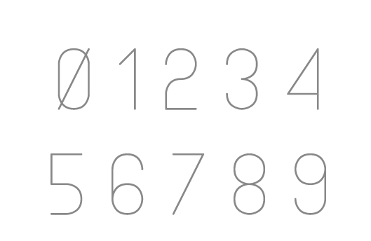 シンプル 数字 絵文字のLINE絵文字画像、情報など