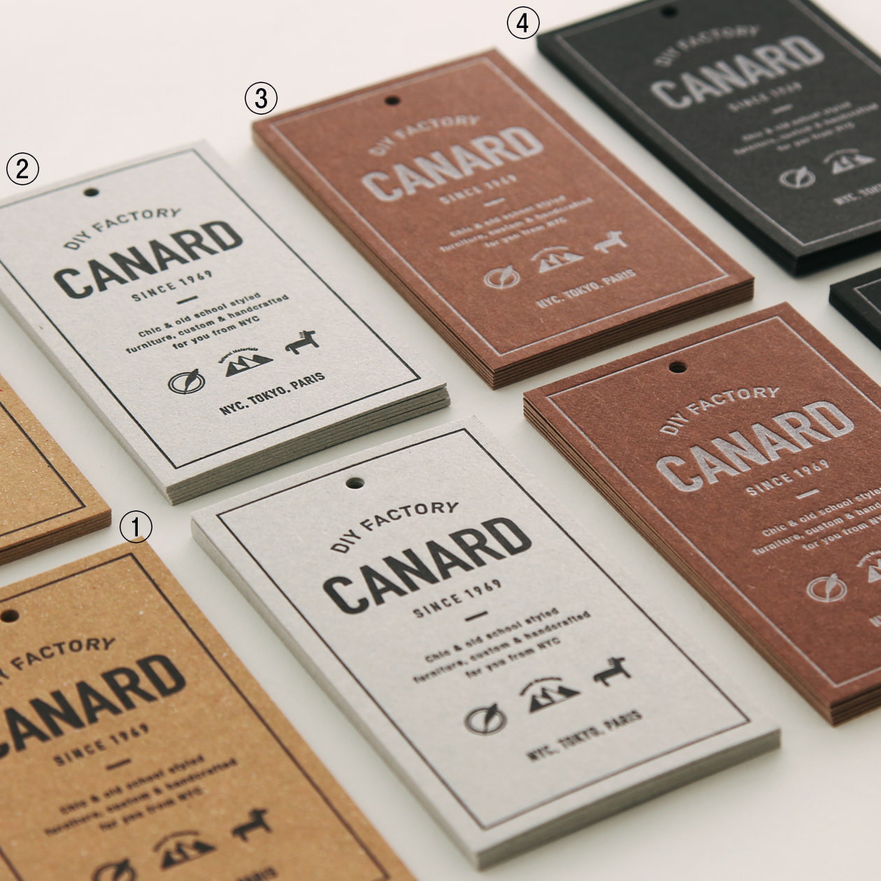 ペーパークラフト ラッピングに添えたい!丸いペーパータグ 枠付き の作り方解説 - スプンク