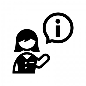 お知らせフリーのアイコンイラスト素材 icon-pit