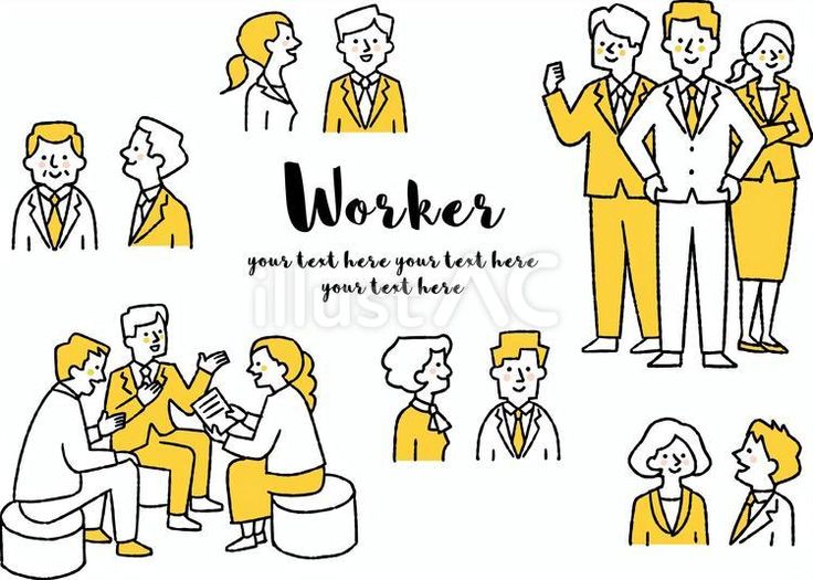 シンプルな会社ビル 白黒 イラストのフリー素材イラストイメージ