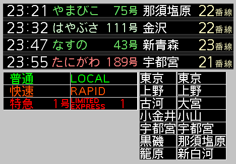 LED式電光掲示板 発車標 株式会社 てつでん
