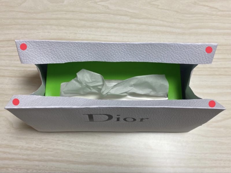 生徒さんの作品〜エルメスの紙袋リメイク〜AtelierFlocon～名古屋・一宮・大府・豊田のカルトナージュ・フレンチメゾンデコール・タッセル・クラフト教室～