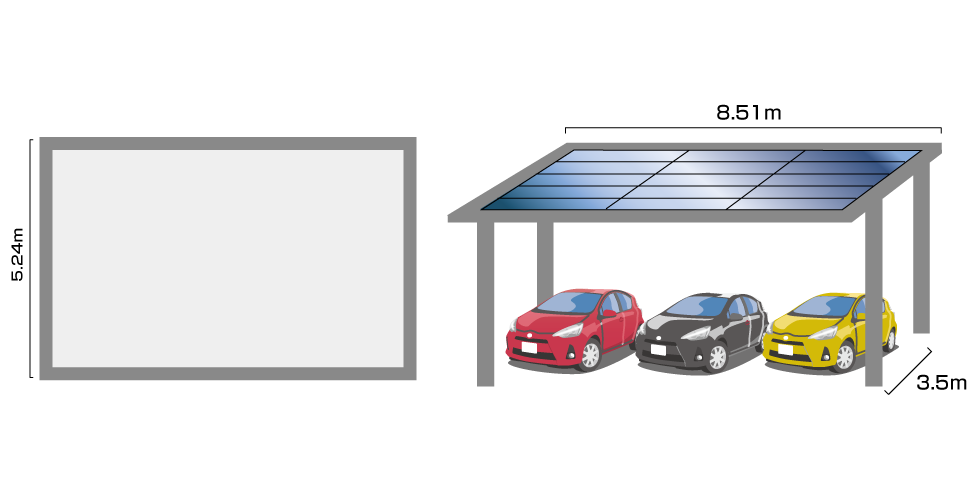 太陽光発電一体型のカーポート「ソリスルーフ」を発売 ニュース 四国化成建材