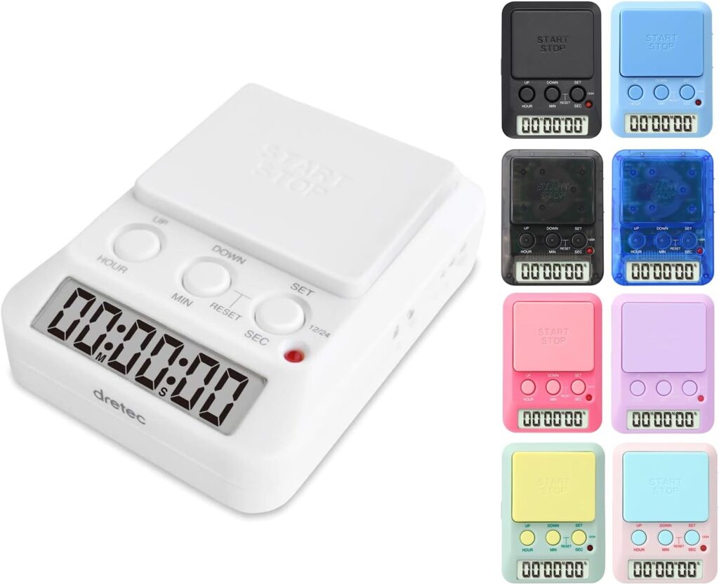 ダイソー 無音も可能な時計付キッチンタイマーを購入したので紹介