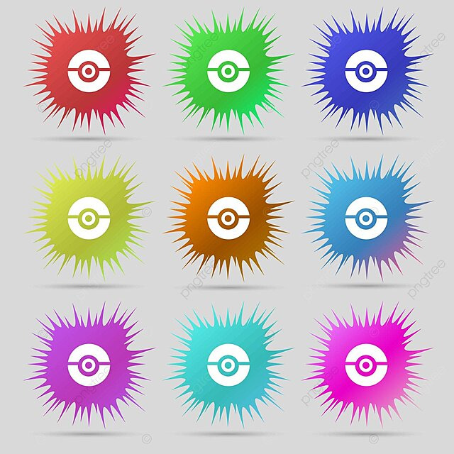 ボール、マスター、ポケット、ポケットモンスター、モンスターボールセットアイコン, pngPNGWing