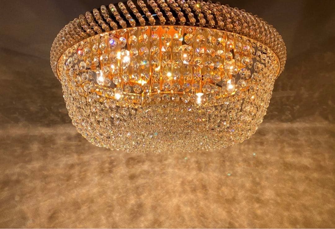 りんご型 天吊り シャンデリア デコトラ