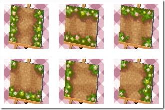 あつ森 とび森 マイデザイン シンプルな石畳 作品ID＆QRコード 地面系マイデザインエンタメ＆謎解きGAME魂