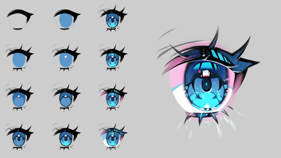 鉛筆で眼を描こう！ 美しい瞳の簡単な描き方を丁寧に解説！イラスト日和