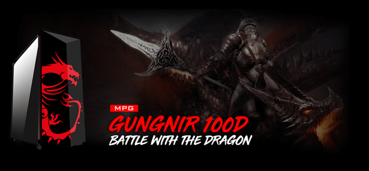 MSIの紅いドラゴン ロゴが特徴的な「MPG GUNGNIR 100D」を採用した Powered By MSI BTOゲーミングPCがアークから受注開始Ark Tech and Market News Vol.3002566