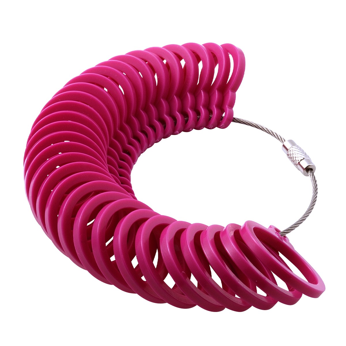 簡単に指輪のサイズが測れるリングゲージバンド 単品購入不可emu