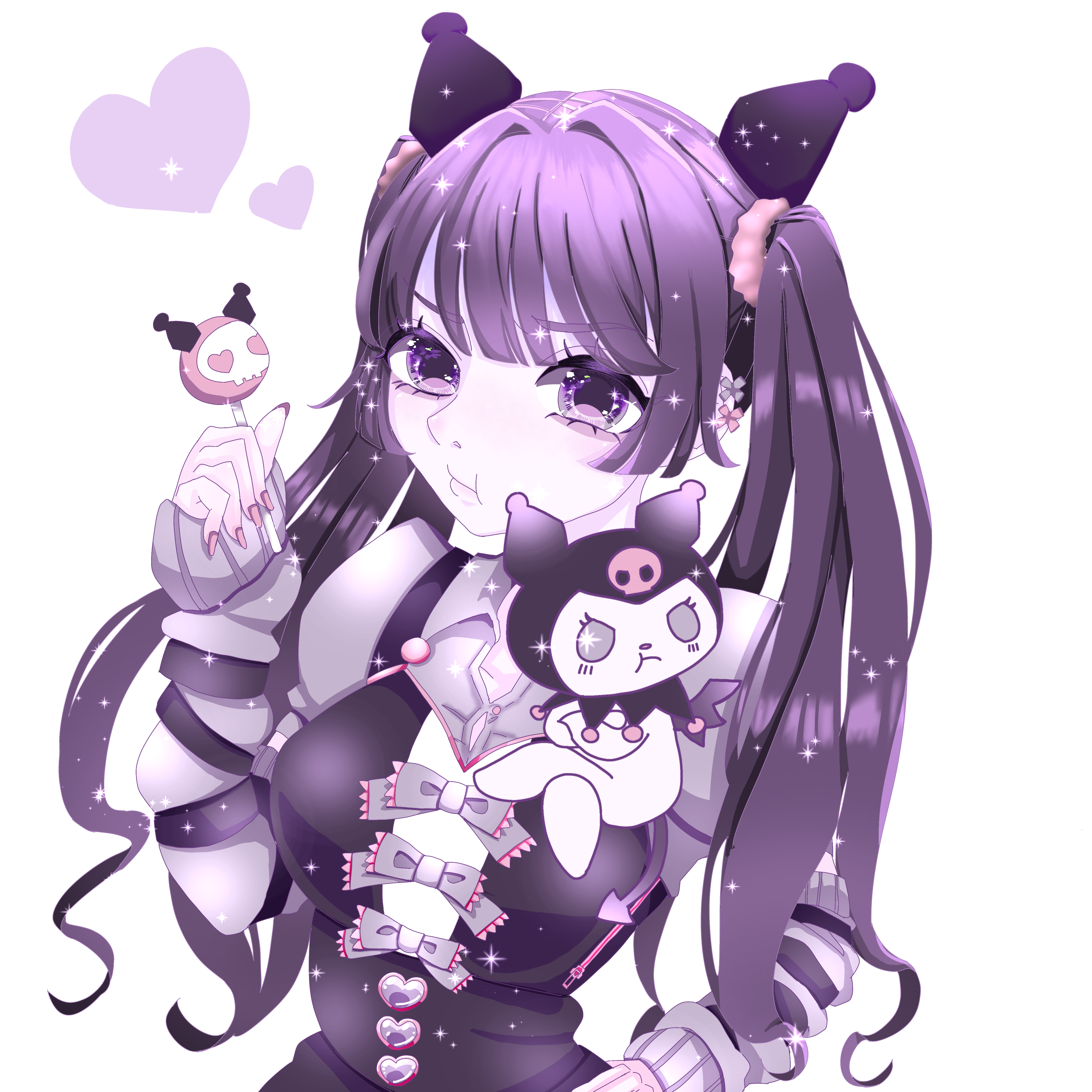 マイメロ×クロミ🐰🎀❣️ サンリオシリーズ第二弾です〜♡ .※イラストは以前ストーリーで募集したリクエストの中から選んでお答えしています。 サンリオイラストサンリオマイメロマイメロディクロミマイメロコーデファッションイラスト可愛く