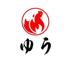 居酒屋ロゴ ちゃぶ台をモチーフにした大人っぽい雰囲気のロゴデザイン