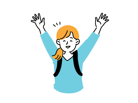 急いで荷物を運ぶ作業員のイラストエコのモト