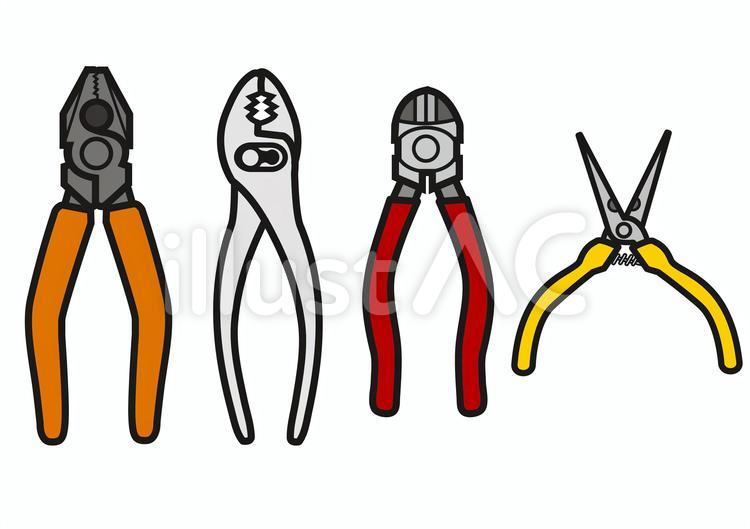 ラジオペンチイラスト無料イラスト・フリー素材なら「イラストAC」