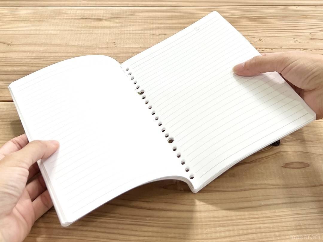 ようやく発売になった百均の本気：セリアの３穴バインダー 元林社製 : tadachi-net 出張所