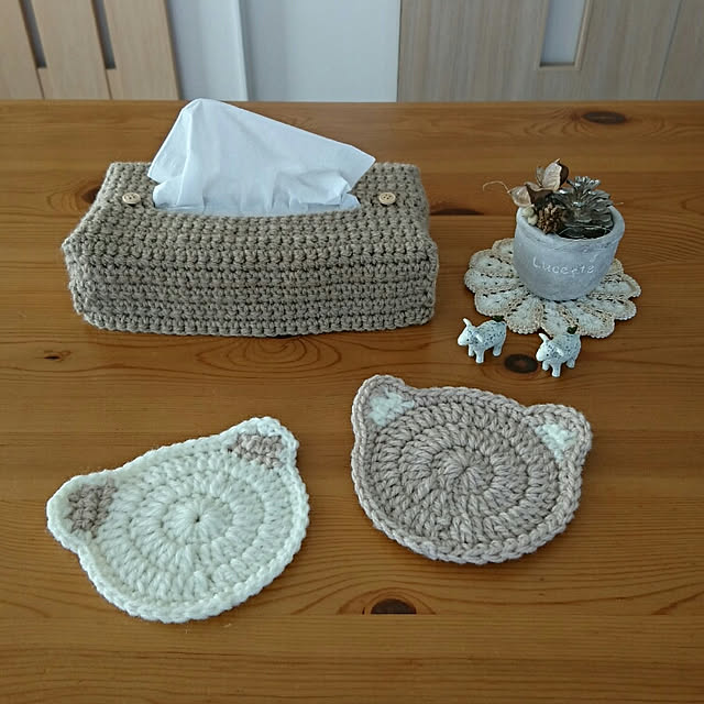 ボックスティッシュカバーの作り方～バイアステープ不使用で簡単に♪～: うろこのあれこれハンドメイド