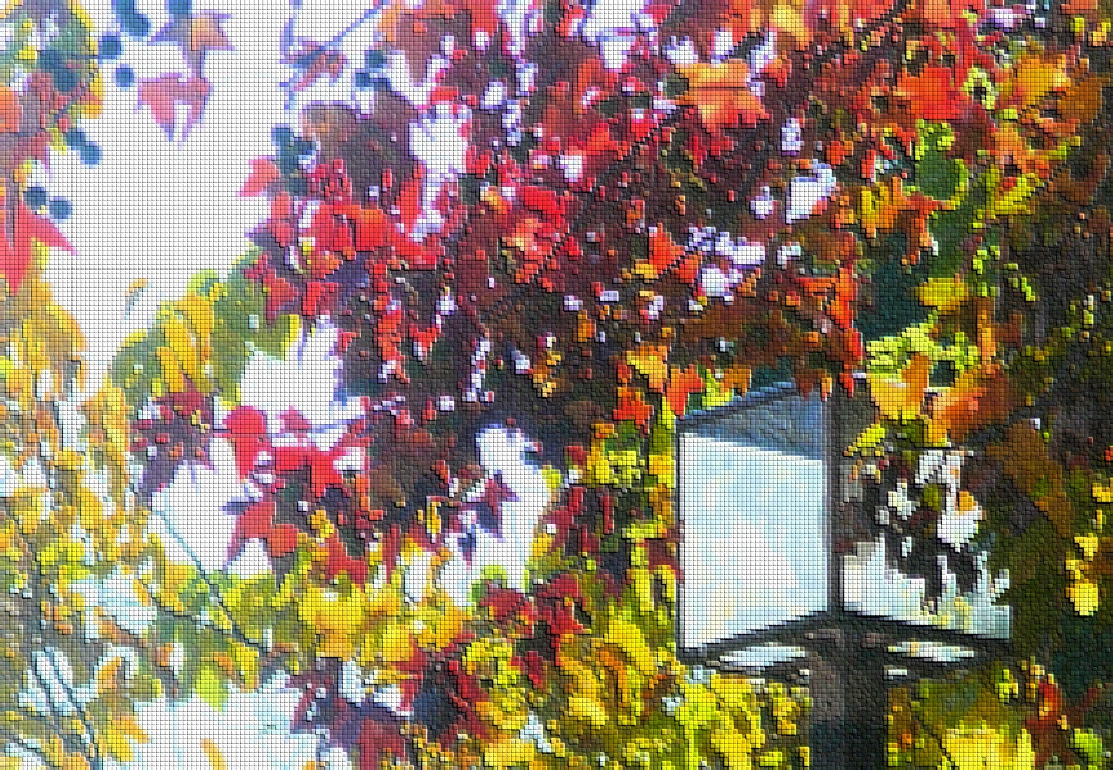 横浜F・マリノス公式戦で、テキスト集合体によるモザイクアート生成システム「Mosaic Words 仮称 」によるアート作品が展示されました株式会社ターミナスのプレスリリース