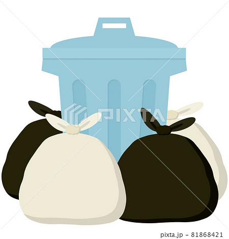 ゴミ捨て場のカモメ 01543013682A の写真・イラスト素材アマナイメージズ