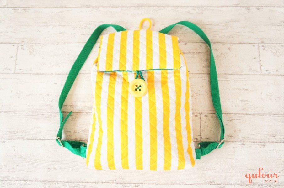 大人のシンプルリュックの作り方バックパックDIY BackpackSewing Tutorial