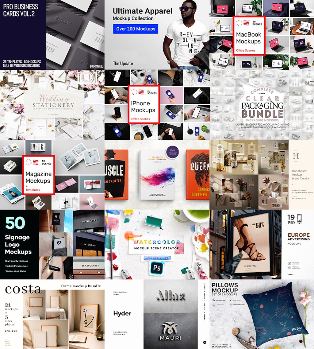 絶対欲しい！iPhoneのモックアップ素材おすすめ18選！全て無料・商用利用可能BLUE FRIDAY