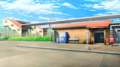 フリー素材 田舎の駅ニムバスP さんのイラスト - ニコニコ静画 イラスト