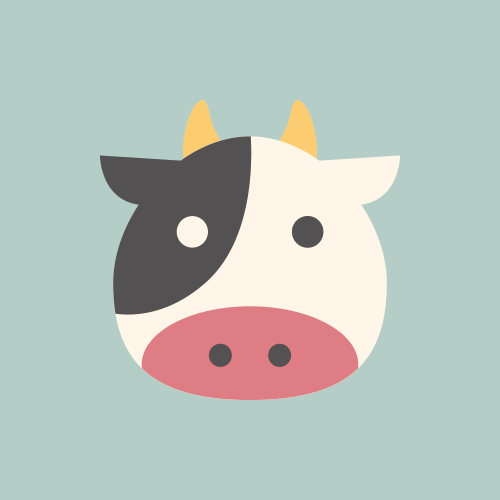 牛のアイコンイラストフリー素材透過、PNG画像、ベクトル、PSDと無料ダウンロード Pngtree