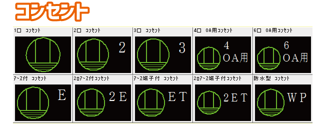 コンセントの記号一覧 種類・意味・見分け方を解説！第二種電気工事士試験対策にも！工事士.com