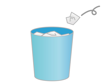 生ゴミでいっぱいのゴミ箱 イラスト素材6700986- フォトライブラリ