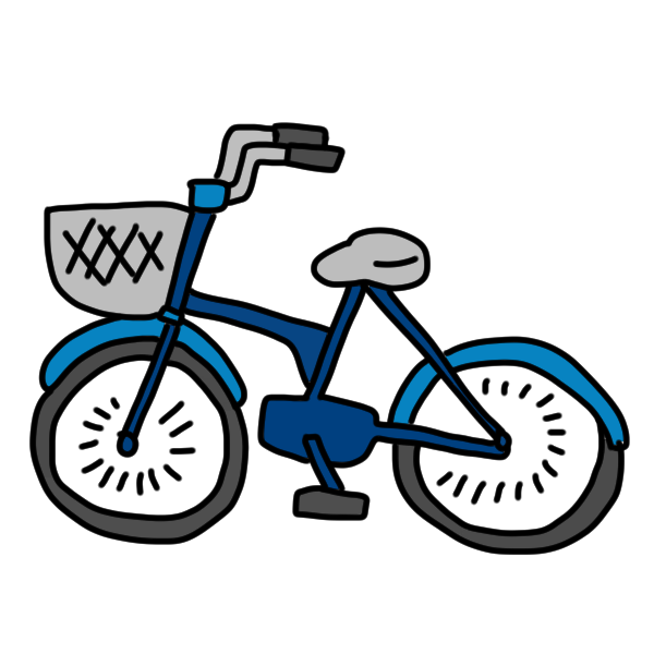 自転車に乗った女の子のイラスト素材 イラスト素材6414694- フォトライブラリ