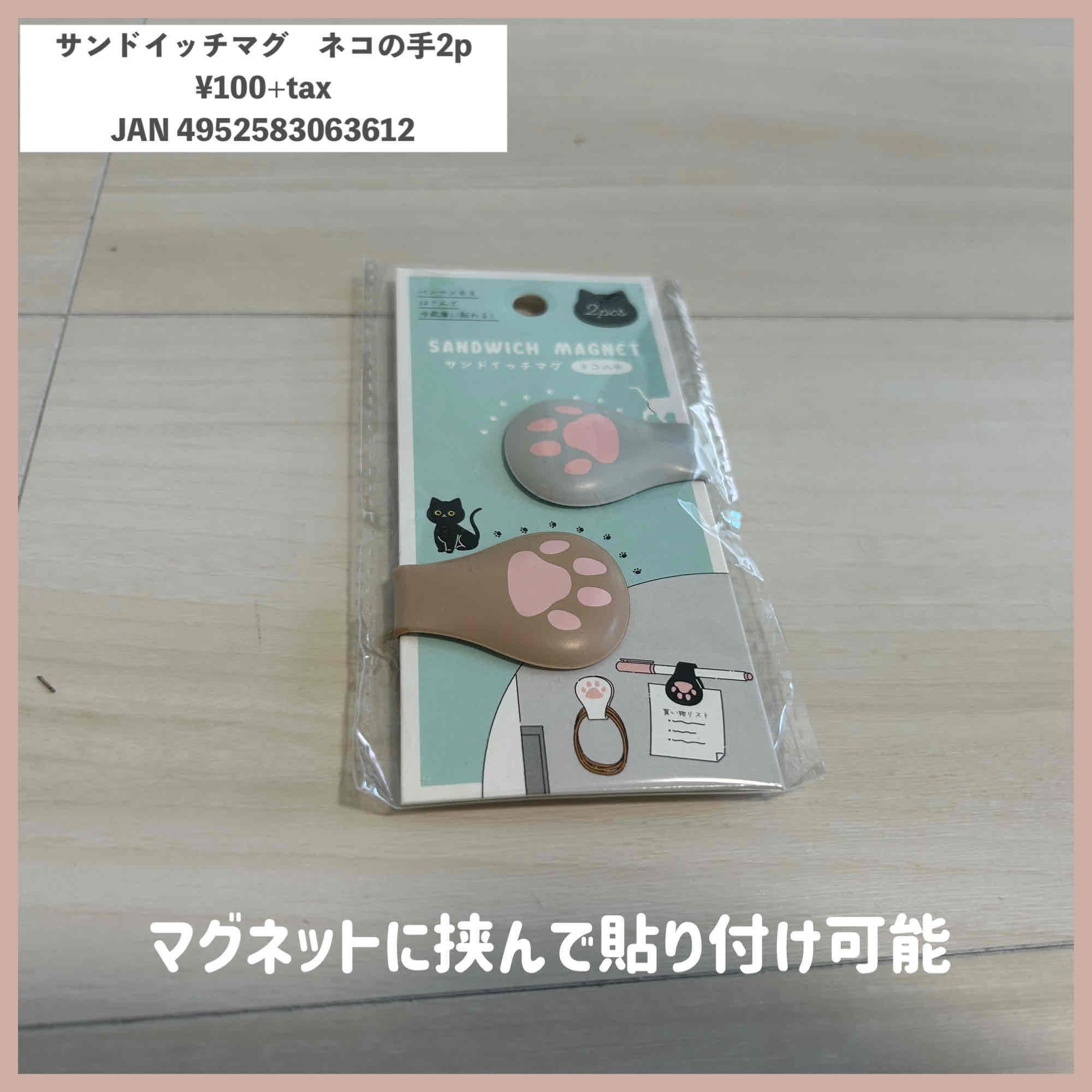 セリアの「貼って浮かせる！マグネットキット」はPVC透明テープがカギNew！収納教える．コム