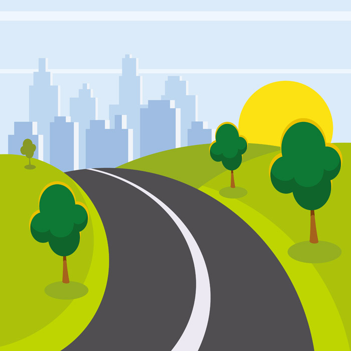 地面と砂漠の道が浮かんでいるイラスト素材透過、PNGフリー画像ダウンロード - Pngtree