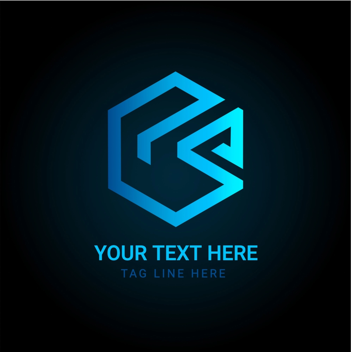 ゴルフとスターのかっこいいロゴマーク ロゴタンク 企業・店舗ロゴ・シンボルマーク格安作成販売