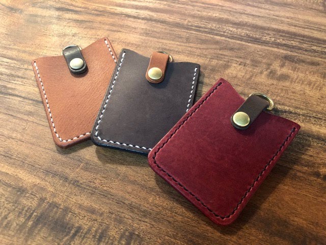 1回完結レッスン レザーパスケースの作り方レザークラフト