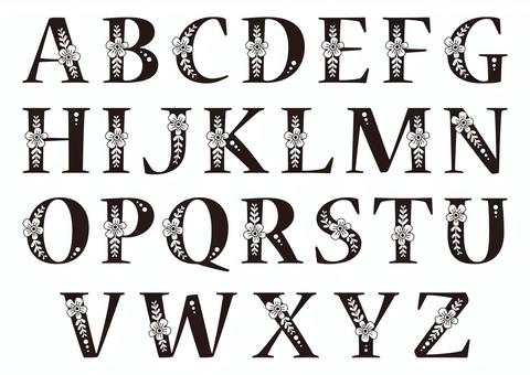 名入れできる刺繍フォント 有り文字 の種類と見本mimi刺繍 mimi embroidery tokyo