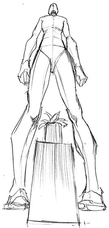 アオリとフカンの人体マンガコースコース別ブログアートスクール大阪