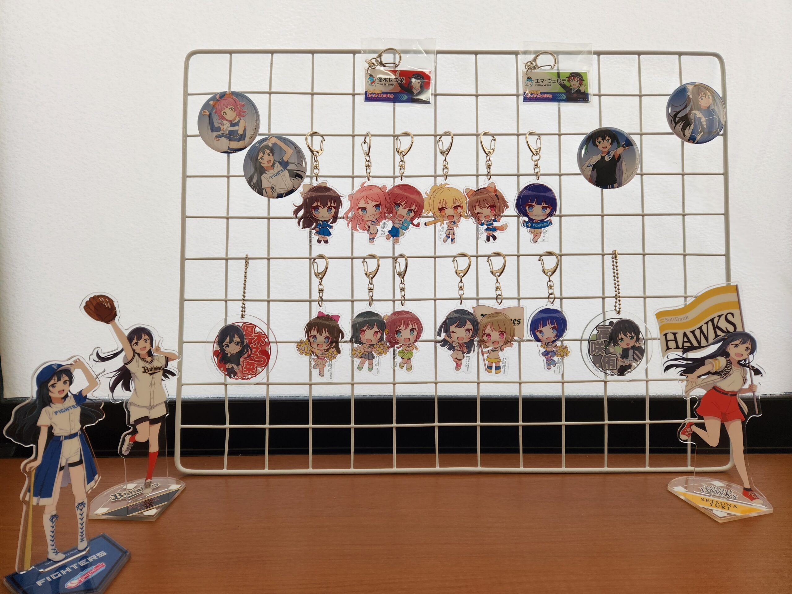 推しを飾れるワイヤーネットフック8個入×2フリマアプリ ラクマ