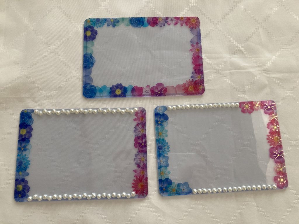 working video ジャニオタによる硬質カードケースデコ少年忍者担100均シール東急ハンズ - YouTube