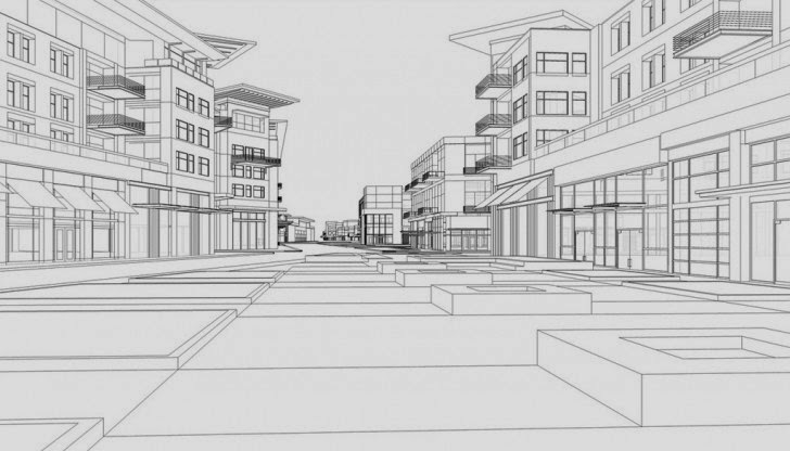 手描き手描きパースパース建築パースパース製作鳥瞰駅駅ビル駅前開発都市開発商業施設複合施設街づくり都市環境建築CG3dcgパース製作事例空間ステーションstationurbandevelopmentcityurbanenvironmentcityscape