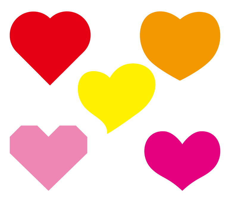 Tutorial_ハートのパターンを作る – イラレラボ illustrator-labo