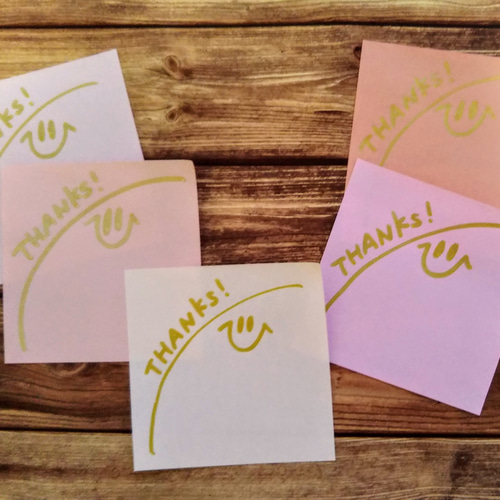 サンキューカード 手書き 20枚 ⑲